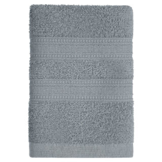 НЭВИ, полотенце махровое, 30х50см, хлопок, 360гр/м, серый
