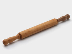 АДЕЛИКА, скалка с вращающимися ручками, 50х4,2 см, массив бука