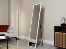 АЛЬПС, зеркало напольное, 40х160см, белый