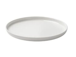 ХАННА, тарелка с бортиком, 26 см, фарфор, белый