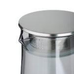 ГРАФИТ, набор кувшин для воды, 1,8 л, 2 кружки, 200 мл, нержавеющая сталь