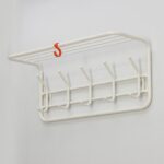 ЗМИ, вешалка настенная с полкой, 60 см, цвет белый