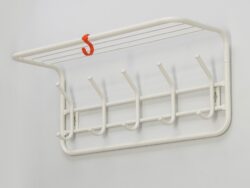 ЗМИ, вешалка настенная с полкой, 60 см, цвет белый