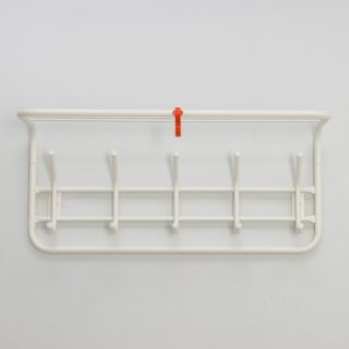 ЗМИ, вешалка настенная с полкой, 60 см, цвет белый