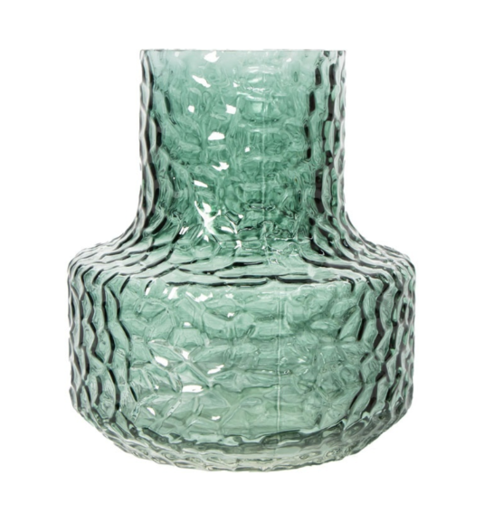 ЭМЕРАЛЬД, ваза для цветов, 18 см, зеленый