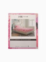 ФЛАМИНГО, комплект постельного белья, 1,5 сп, наволочки и простыня, розовый