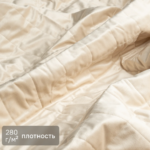 ВЕЛЬВЕТ ЭТНА, покрывало, 220x240 см, велюр, кремовый