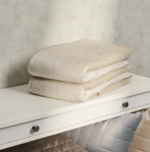 ВЕЛЬВЕТ ЭТНА, покрывало, 220x240 см, велюр, кремовый