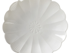 РОМАШКА, тарелка, фарфор, 24 см, белый