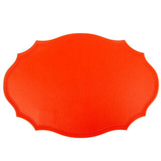 ВИНТЕР, салфетка сервировочная, экокожа, 45х30 см, ярко красный