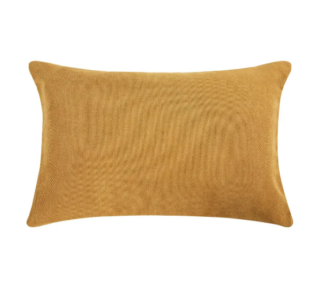 СИЕНА, подушка декоративная, 30х50 см, горчичный