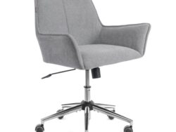 МУРАНО, рабочее кресло, светло-серый велюр