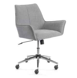 МУРАНО, рабочее кресло, светло-серый велюр
