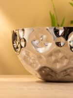 ГРАНИ, салатник/фруктовница из нержавеющей стали, 1,75 л, 20 см, серебристый