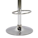 ЛАТИНА N-38, барный стул, 74 см, черная кожа