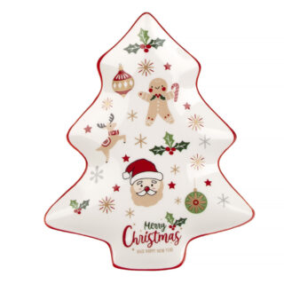 ВИНТЕР Magic Christmas,блюдо в форме елки, 17,5х21,5 см