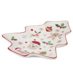 ВИНТЕР Magic Christmas,блюдо в форме елки, 17,5х21,5 см