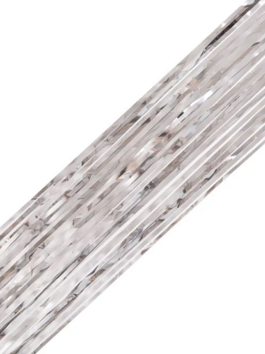 ВИНТЕР, дождик новогодний, 1 м, серебряный