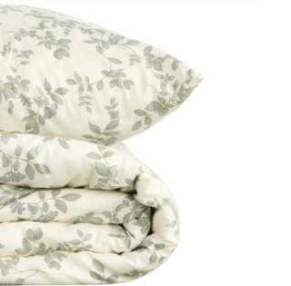 НАСТРОЕНИЕ, комплект постельного белья, 2 спальный, сатин, бежевый/оливковый