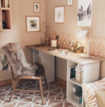 ДЖЕЙД, шкура искусственная, 60x90см, серо-бежевый