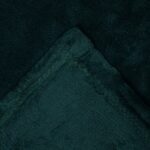 ЭТЕЛЬ, плед с рукавами, 150х200 см, корал-флис, изумрудный