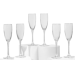 ЭТАЛОН, бокалы для шампанского, 6 шт, 170 мл, стекло