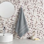 НЭВИ, полотенце махровое, 50х90 см, хлопок, 360гр/м, серый