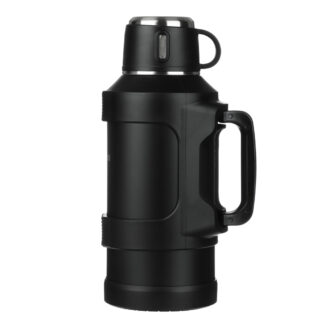 АККА, термос с широкой горловиной, 3 л, нержавеющая сталь, черный