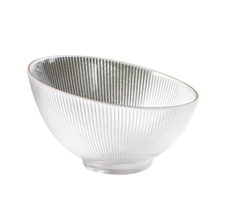 ОРИОН, салатник с золотой отводкой, 1,7 л, стекло