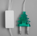 ВИНТЕР РЕТРО, гирлянда со звездами, 2 м, IP20, прозрачная нить, 30 LED, свечение мульти