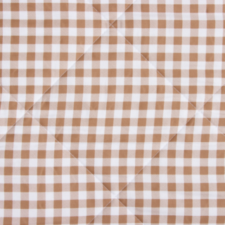 КЛЕТКА, плед/покрывало, 210х240 см, новосатин, красный