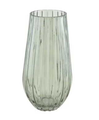КЛАССИК, ваза для цветов, 25 см, зеленый