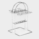 ЗОЛОТО, набор столовых приборов, на подставке, 24 предмета, золотой