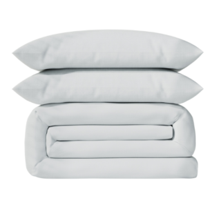 ОДНОТОН, комплект постельного белья, 1,5 сп, сатин, светло-серый