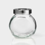 БЛЕСК, набор банок для хранения, 4 шт, 200 мл, стекло