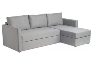 ВАЛО, диван-кровать угловой, светло-серый, М3