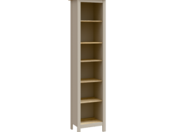 САГА, стеллаж, 50х42х215 см, кашемир/ясень