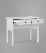 САГА, стол туалетный, 2 ящика, 92х45 см, белый