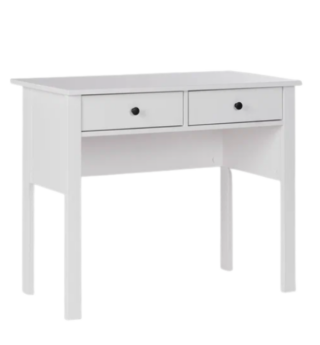 САГА, стол туалетный, 2 ящика, 92х45 см, белый