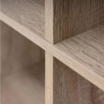 ФОРА, стеллаж, 8 секций, 77х147 см, дуб беленый