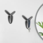 Крючок мебельный CAPPIO RABBIT, однорожковый, черный