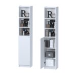 ВАРМА СТЭНД ДОР, дверь для стеллажа, 39х96 см, белый, М