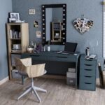 ИНГАР, тумба с 5 ящиками, бирюзовый, М