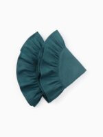 РЮШИ, набор салфеток круглых, 2 шт, 36х36 см, бирюзовый