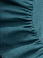 РЮШИ, набор салфеток круглых, 2 шт, 36х36 см, бирюзовый