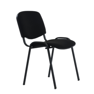 ИСО, стул для посетителей, черный