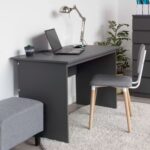 КАСТОР, стол письменный, 120х65 см, серый, М