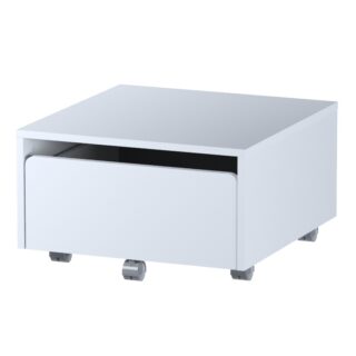 ПИКСИ, тумба выкатная с ящиком, 52х55х31 см, белый