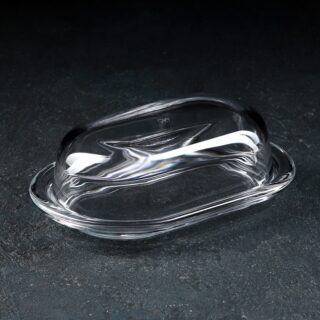 СТАНДАРТ, масленка, 19,8х13,1 см, стекло