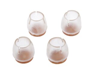 ТУНДРА, накладка мебельная круглая, d=25-29 мм, 4 шт